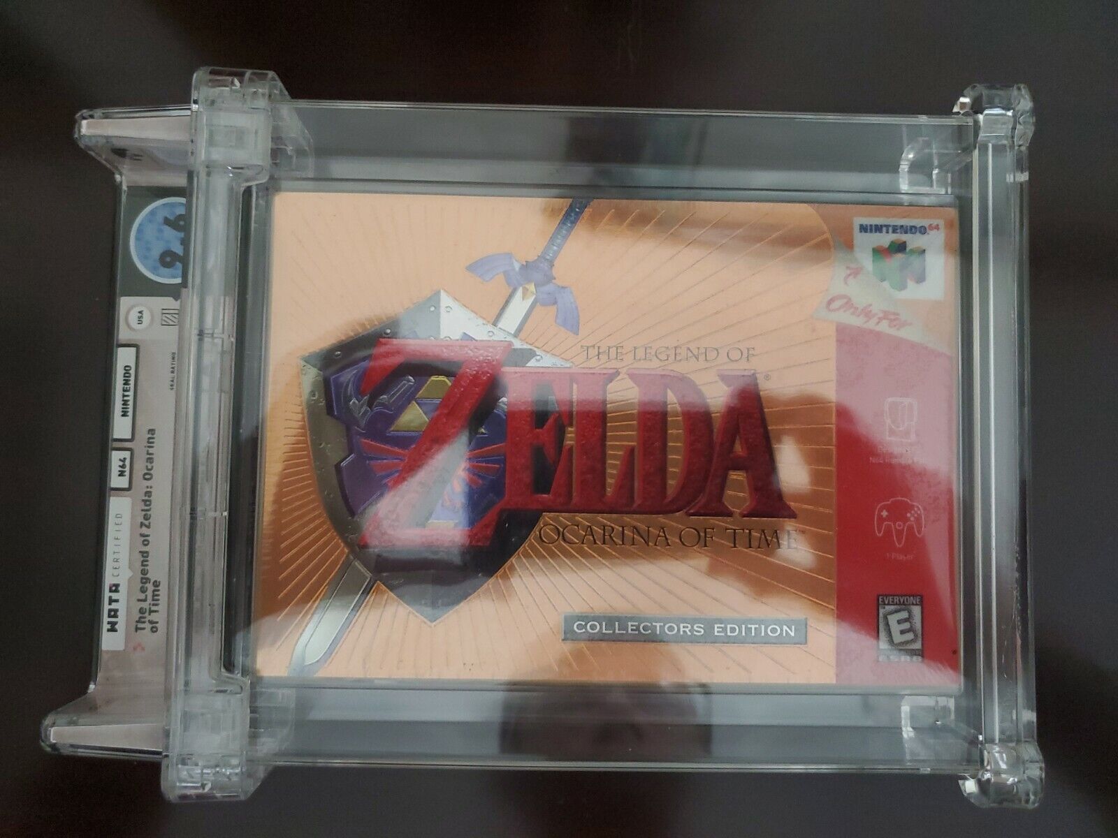 Legend Of Zelda: Ocarina Of Time Graded Copy At $550 And Climbing