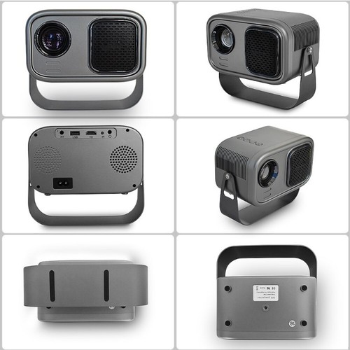 Tragbarer Mini-Projektor WiFi Heimkino 360°Stand Multimediaplayer HDMI USB NEU - Bild 5 von 13
