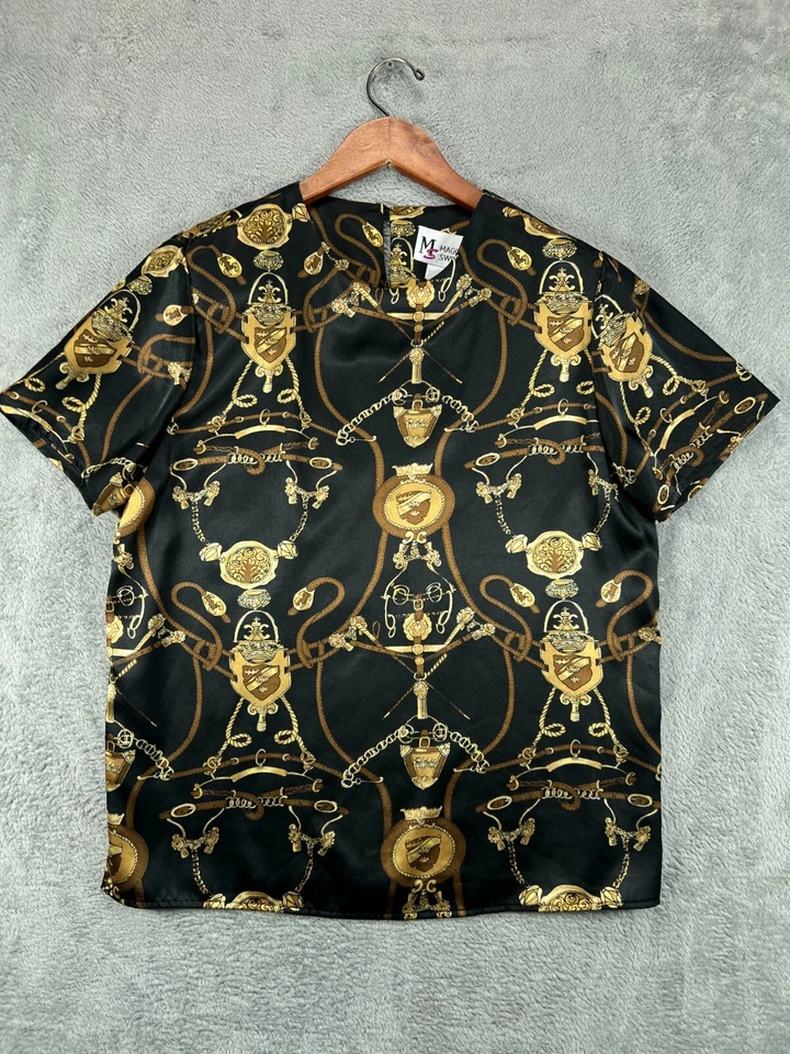 Arnés de caballo negro estampado Maggie Sweet Status mediano ecuestre de colección para mujer Foto 3 de 4