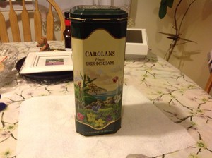 Vintage Carolans Finest Irish Cream Collectible Tin Product Of Ireland Ebay