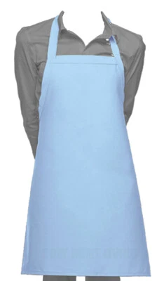 COZY HOME LIVING Cutest Ever Vinyl Waterproof Apron Durable Lightweight Turquoise Blue Dish Groom