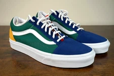 VANS Old Skool Shoes Yacht Suede Club Low Skate Top Sneakers Unisex Size M7 W8.5