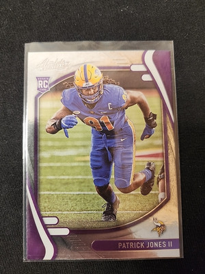 2021 Panini Absolute Football, Patrick Jones II, RC, Minnesota Vikings