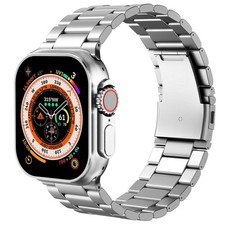 SEURE Titanium Band Compatible with Apple Watch Ultra 3/2/1 Band 49mm 46mm 45mm