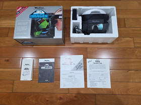 Vectrex 3D Imager Mask W/BOX , Manual & Minestorm- Milton Bradley 1983