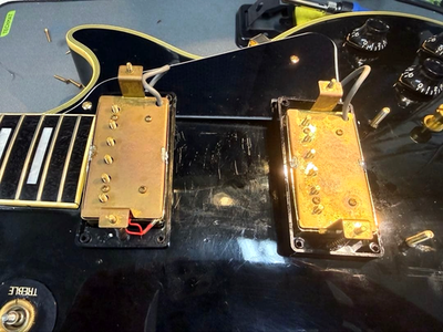 Burny RLC-70 Les Paul Custom '60 Model Electric Guitar Black From