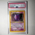 1999 Pokemon TCG Gengar Fossil Holo 1st edition PSA 8 #5/62