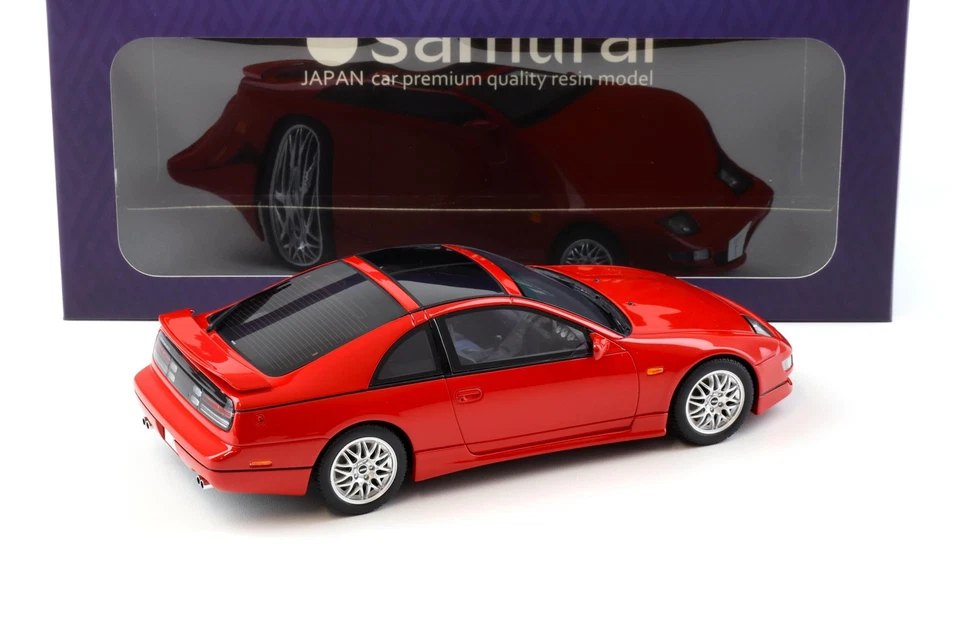 1:18 Kyosho Resina Nissan Fairlady Z Versione R 2by2 Red KSR18028R - Immagine 3 di 4