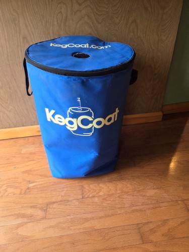 KegCoat insulated reusable keg cooler bag