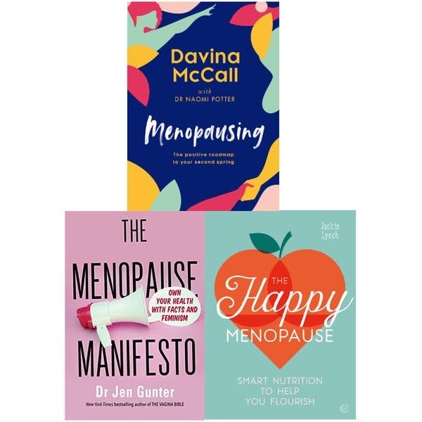 Menopausing (HB), Happy Menopause, Menopause Manifesto 3 Books Collection Set