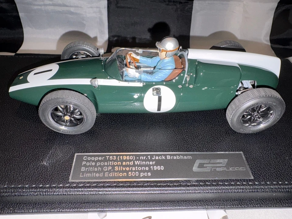1:18 GP Replicas GPR 160AWD Jack Brabham Cooper T53 #1 Pole/1st British GP 1960 - Image 3 of 4