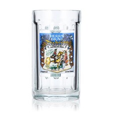 Herrnbr&auml;u Bier Glas 0,5l Krug Bierseidel Bierhumpen Ingolstadt Sahm