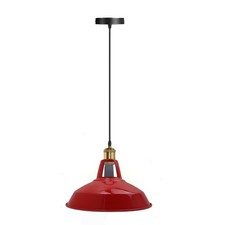 Retro Pendant Light Metal Ceiling Light Industrial Hanging Lamp E27 Kitchen