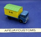 Vintage Lesney Matchbox No.60 Site Hut Truck with repo hut