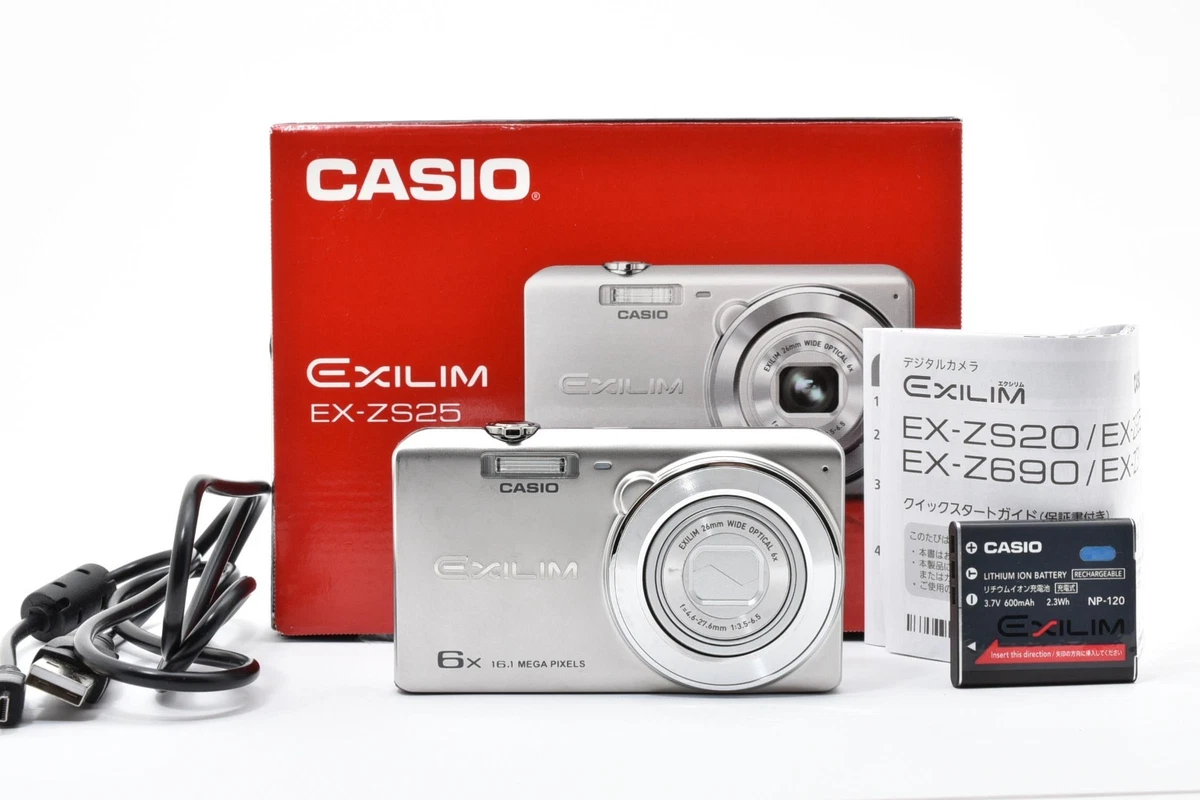 Casio EXILIM Digital Compact Cameras 14-16.9 MP Maximum Resolution