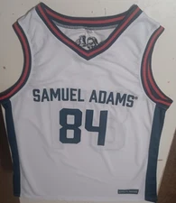 Samuel Adams Beer XL Basketball Jersey Shirt  🍺 🏀