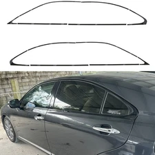 Glossy Black Chrome Delete Window Trims For Lexus ES 2006-2012