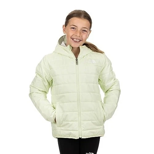 The NORTH FACE Big Kids' Eclipse Reversible Insulated Jacket, Chlorophyll Green