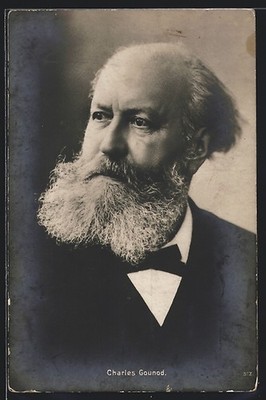 Postcard Portrait of Composer Charles Gounod 