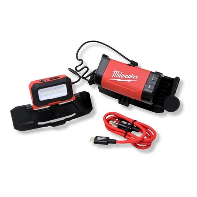 Faro USB Milwaukee Tool 2118-21 perno rojo litio (600 lúmenes) Foto 1 de 3