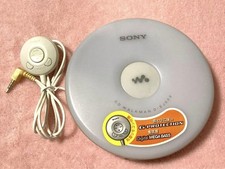 Tested SONY Portable CD Player Walkman White Compact Easy Ship from Japan
