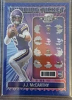 2024 Contenders Optic Winning Ticket Blue JJ McCarthy Vikings Rookie QB /99