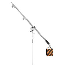 Stainless Steel Extension Boom Arm for Light Stand and C Stand, 3.6ft to 8.2f...