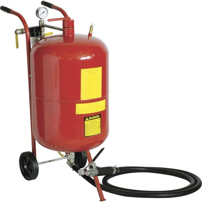 #ad Allsource Roll About Abrasive Pressure Blaster with Deadman Handle 110 Lb. $324.99