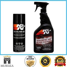 Kn Air Filter Service Kit 32 Oz Cleaner 12 Oz Red Oil 2 Sticker Pack