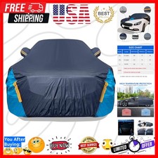 Car Cover Waterproof All Weather for Automobiles, 6 Layers Outdoor Full Exter...
