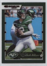 2021 Panini Clearly Donruss Clearly Retro 2001 Red 7/49 Zach Wilson #01-17 6k2