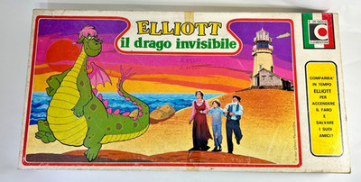 ELLIOTT the Invisible Dragon Pete's Dragon Disney Clementoni Board Game 3D