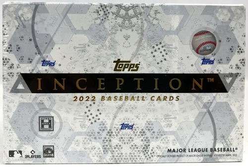 2022 TOPPS INCEPTION BASEBALL HOBBY BOX