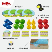 Haba Erster Obstgarten Brettspiel Holzspielzeug FüR Kleinkinder Ab 2 Jahren