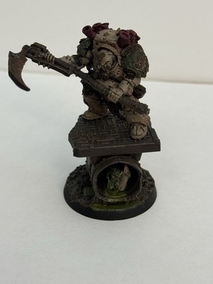 40k Typhus, Herald Of Nurgle. OOP Finecast (Painted)