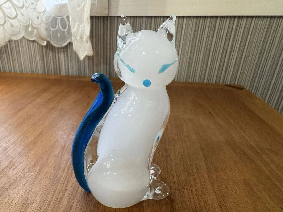 Murano Collectible Cat Figurines for sale | eBay