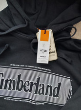 Image of Timberland Men’s Hoodie Sweatshirt – Black, Charcoal, Light Blue – Size S