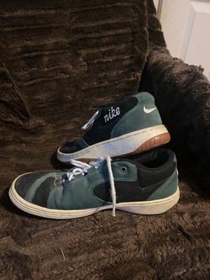 Vtg 1996 Nike Choad Black Green Pre SB Skate 622000-011 Mens 9.5 Archive Y2K 90s