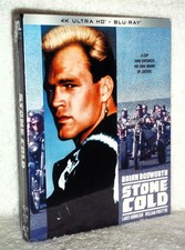 Stone Cold (4K/Blu-ray, 2026) NEW Brian Bosworth Lance Henriksen action thriller
