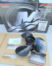 F17 Mercury 48-77338A45 Black Max Prop 14 X 11" OEM New Factory Boat Parts