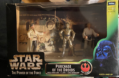 NEW Star Wars Power of the Force Purchase of the Droids