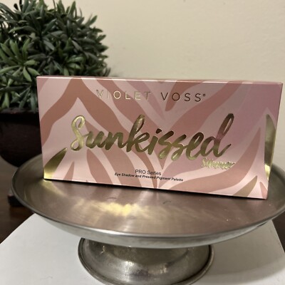 Violet Voss Sunkissed Summer Pro Eyeshadow & Pressed Pigment Palette NEW