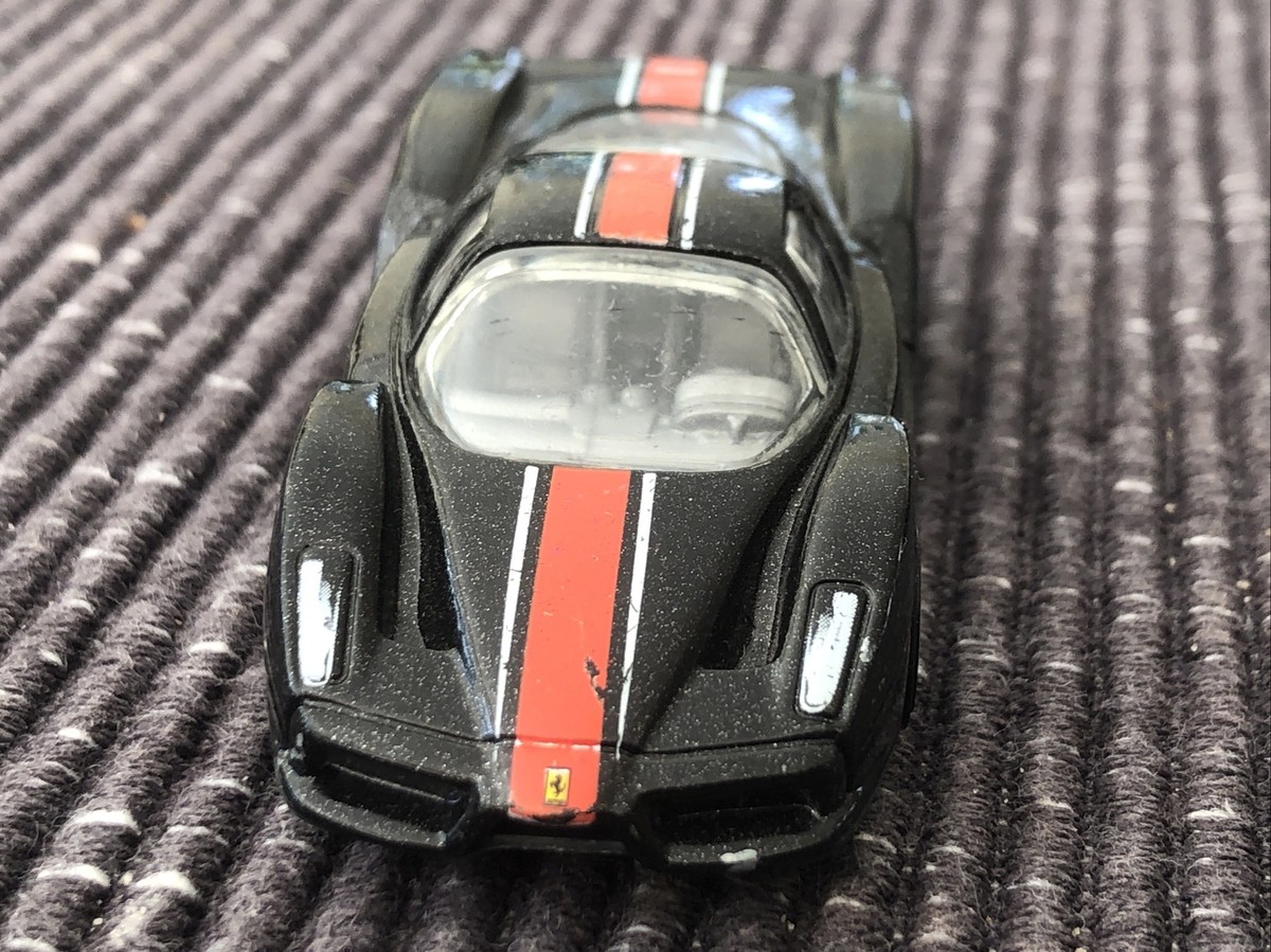 Hot Wheels ENZO FERRARI ブラック Hot Wheels Enzo Ferrari Black/Orange Stripe 1:64 Diecast Vintage