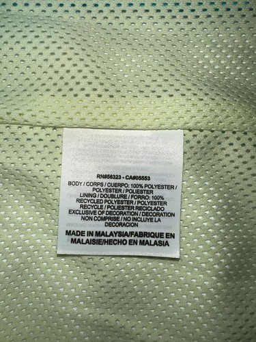 Nike Sportswear Boy's Windrunner Full Zip Chlorine Blue Hooded Jacket Sample  - Picture 10 of 10