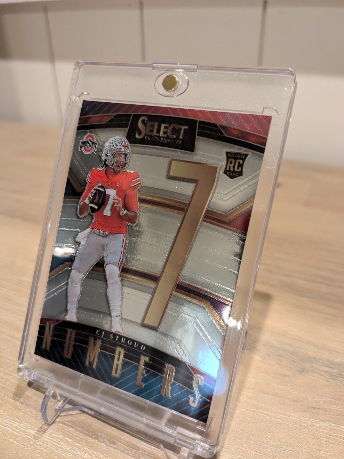 🔥CJ Stroud 2023 Select Draft Picks NUMBERS INSERT Rookie Card Texans/Ohio State