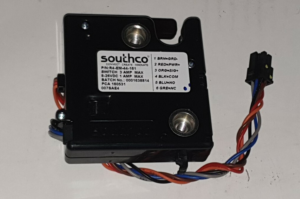 Southco Electronic Rotary Latch R4EM44161 826VDC 1 AMP NEW