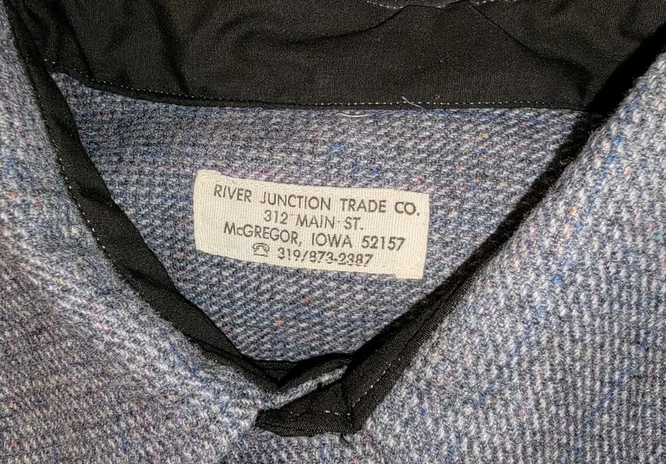 River Junction Trade Co Western Rodeo Blue Shirt eBay