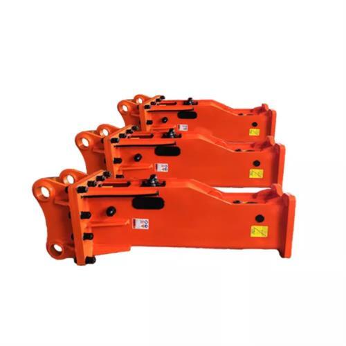 2.5-4.5T Excavator Attachment Hydraulic Hammer Rock Breaker Silienced Type White - Picture 5 of 8