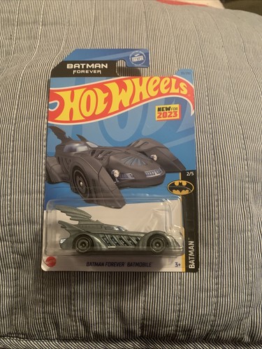 Hot Wheels 2023 Case H Mainline Batman Forever Batmobile - Silver NEW