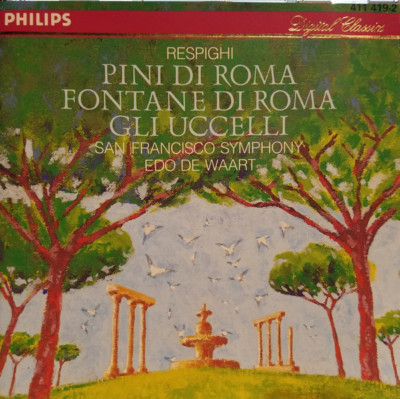 The San Francisco Symphony Orchestra - Respighi - Pini Di Roma   CD